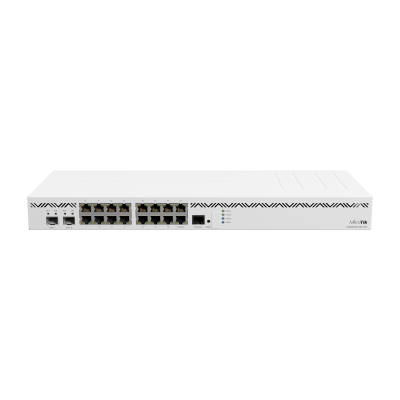 Комутатор мережевий Mikrotik CCR2004-16G-2S+ (U0601230)