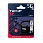 Карта пам'яті Patriot 512GB microSD class 10 UHS-I U3 (PEF512GEP31MCX) (U0862773)