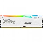 Модуль памяти для компьютера DDR5 16GB 5200 MHz Beast RGB EXPO White Kingston Fury (ex.HyperX) (KF552C36BWEA-16)