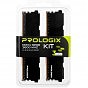 Модуль памяти для компьютера DDR4 32GB (2x16GB) 3600 MHz Black Prologix (PRO32GB3600B4K) (U1018566)