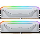 Модуль памяти для компьютера DDR5 32GB (2x16GB) 5200 MHz NOX RGB Silver Apacer (AH5U32G52C522NWAA-2)