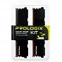 Модуль памяти для компьютера DDR5 32GB (2x16GB) 5200 MHz Black Prologix (PRO32GB5200B5K) (U1018582)
