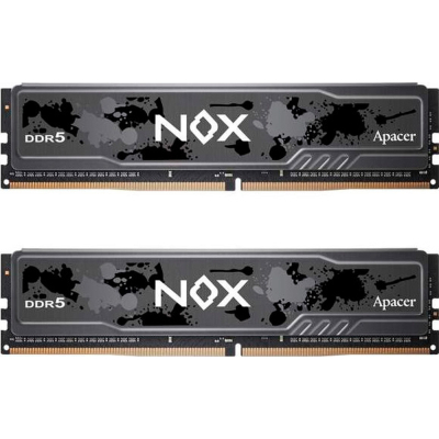Модуль памяти для компьютера DDR5 32GB (2x16GB) 6000 MHz NOX Apacer (AH5U32G60C622MBAA-2) (U1018591)