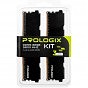 Модуль памяти для компьютера DDR5 32GB (2x16GB) 5600 MHz Black Prologix (PRO32GB5600B5K) (U1018602)