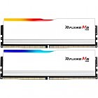 Модуль памяти для компьютера DDR5 32GB (2x16GB) 6000 MHz Ripjaws M5 RGB Matte White G.Skill (F5-6000J3238F16GX2-RM5RW)
