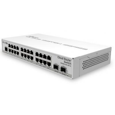 Коммутатор сетевой Mikrotik CRS326-24G-2S+IN (U0497199)