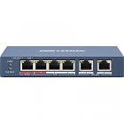 Коммутатор сетевой Hikvision DS-3E0106HP-E