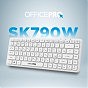 Клавиатура OfficePro SK790W Wireless/Bluetooth White (SK790W) (U0899513)