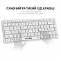 Клавиатура OfficePro SK790W Wireless/Bluetooth White (SK790W) (U0899513)