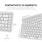 Клавиатура OfficePro SK790W Wireless/Bluetooth White (SK790W) (U0899513)