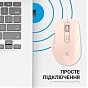 Мышка OfficePro M230P Silent Click Wireless/Bluetooth Pink (M230P) (U0943849)