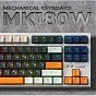 Клавіатура GamePro MK180W Hot-Swap Red Swich RGB USB UA White (MK180W) (U0950989)