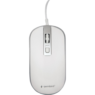Мышка Gembird MUS-4B-06-WS USB White/Grey (MUS-4B-06-WS) (U0720799)