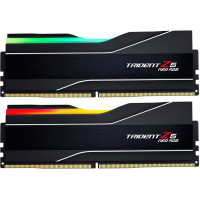 Модуль памяти для компьютера DDR5 32GB (2x16GB) 6000 MHz Trident Z5 Neo RGB G.Skill (F5-6000J3238F16GX2-TZ5NR) (U0862707)