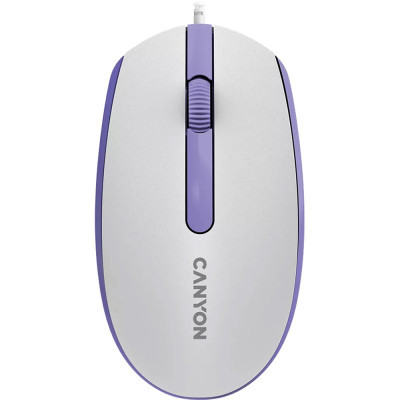 Мишка Canyon M-10 USB White Lavender (CNE-CMS10WL) (U0895708)