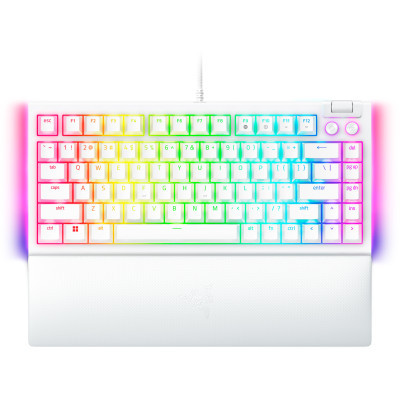 Клавиатура Razer BlackWidow V4 75 USB UA White (RZ03-05001700-R3M1) (U0917614)