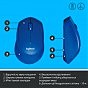 Мышка Logitech M330 Silent plus Blue (910-004910) (U0205347)