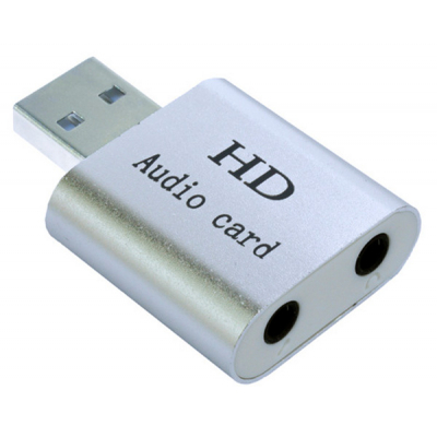 Звукова плата Dynamode USB-SOUND7-ALU silver (U0641819)