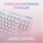 Клавиатура Logitech G713 Aurora Gaming GX Brown USB UA Off-White (920-010422) (U0706789)