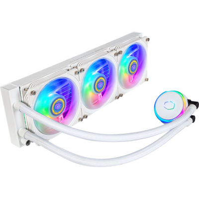 Система жидкостного охлаждения CoolerMaster MasterLiquid PL360 Flux White Edition (MLY-D36M-A23PZ-RW) (U0801750)