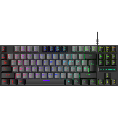 Клавиатура GamePro MK100B Blue Switch LED USB Black (MK100B) (U0913971)