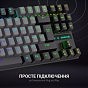 Клавиатура GamePro MK100B Blue Switch LED USB Black (MK100B) (U0913971)