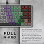 Клавіатура GamePro MK140R Red Swich Low Profile USB Dark Gray (MK140R) (U0968321)