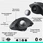 Мышка Logitech MX Ergo S Bluetooth Graphite (910-007260) (U0969615)