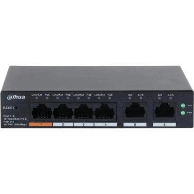 Коммутатор сетевой Dahua DH-CS4006-4ET-60 (U0975977)