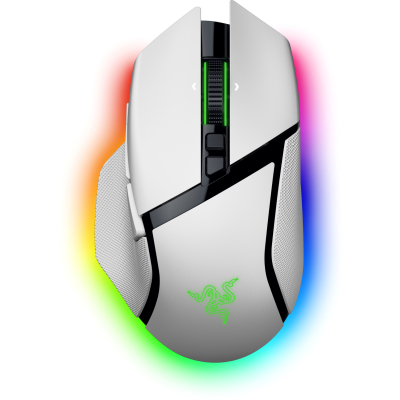 Мышка Razer Basilisk V3 Pro 35K Wireless/Bluetooth White (RZ01-05240200-R3G1) (U0993315)