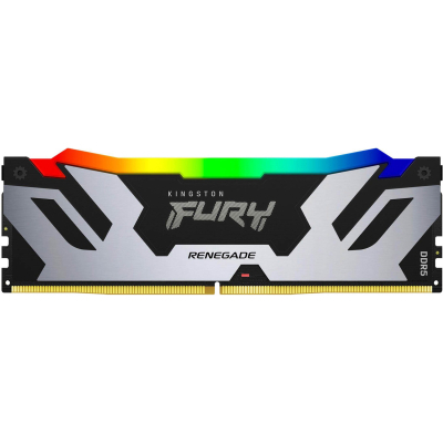 Модуль памяти для компьютера DDR5 16GB 8000 MHz Renegade RGB XMP Kingston Fury (ex.HyperX) (KF580C38RSA-16) (U1018616)