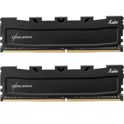 Модуль памяти для компьютера DDR5 48GB (2x24GB) 6000 MHz Black Kudos eXceleram (EK50480604048CD) (U1020023)