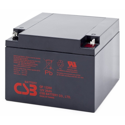 Батарея к ИБП CSB 12В 26 Ач (GP12260) (U0039744)