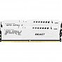 Модуль памяти для компьютера DDR5 32GB (2x16GB) 5600 MHz FURY Beast White Kingston Fury (ex.HyperX) (KF556C40BWK2-32) (U0883807)