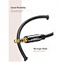 Кабель мультимедійний 3.5mm to TRSx2 M/F 0.25m Ugreen (10739) (U0806687)
