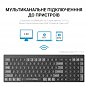 Клавиатура OfficePro SK985B Wireless/Bluetooth Black (SK985B) (U0899514)