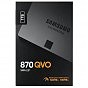 Накопитель SSD 2.5» 1TB 870 QVO Samsung (MZ-77Q1T0BW) (U0448119)