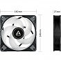 Кулер до корпусу Arctic P14 PWM PST A-RGB (ACFAN00239A) (U0665384)