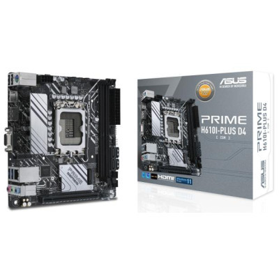 Материнская плата ASUS PRIME H610I-PLUS D4-CSM (U0666403)