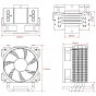 Кулер для процессора ID-Cooling SE-903-XT (U0736718)