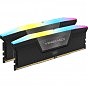 Модуль памяти для компьютера DDR5 64GB (2x32GB) 6000 MHz Vengeance RGB Black Corsair (CMH64GX5M2B6000C40) (U0874225)