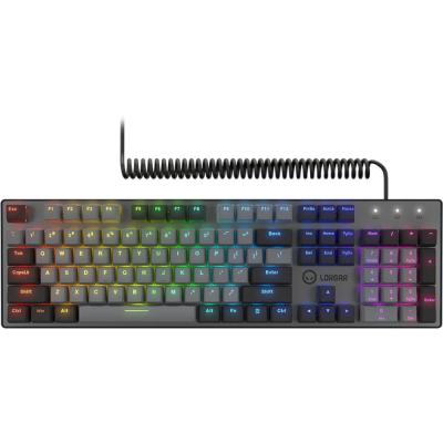 Клавиатура Lorgar Azar 514 RGB USB UA Black (LRG-GK514B-UA) (U0913998)