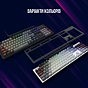 Клавиатура Lorgar Azar 514 RGB USB UA Black (LRG-GK514B-UA) (U0913998)