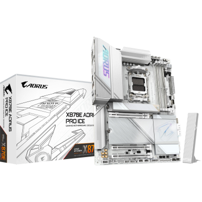 Материнская плата GIGABYTE X870E AORUS PRO ICE (U0979614)