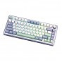 Клавиатура Aula F75 Gasket Greywood V3 switch Hot-Swap PBT Wireless/Bluetooth/USB White (6948391208640) (U0981839)