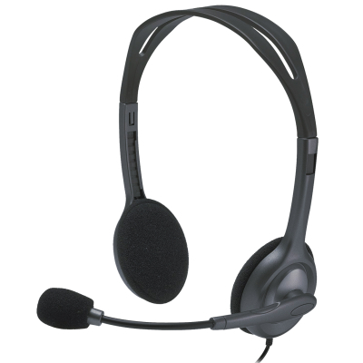 Наушники Logitech H111 Stereo Headset with 1*4pin jack (981-000593) (U0159830)