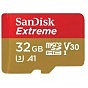 Карта памяти SanDisk 32GB microSDHC V30 A1 UHS-I U3 4K Extreme (SDSQXAF-032G-GN6MA) (U0241210)