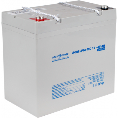 Батарея до ДБЖ LogicPower LPM MG 12В 45Ач (6559) (U0285659)