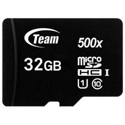 Карта пам'яті Team 32Gb microSDHC class 10 (TUSDH32GCL10U03) (U0304463)
