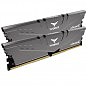 Модуль памяти для компьютера DDR4 16GB (2x8GB) 3200 MHz T-Force Vulcan Z Gray Team (TLZGD416G3200HC16CDC01) (U0420894)